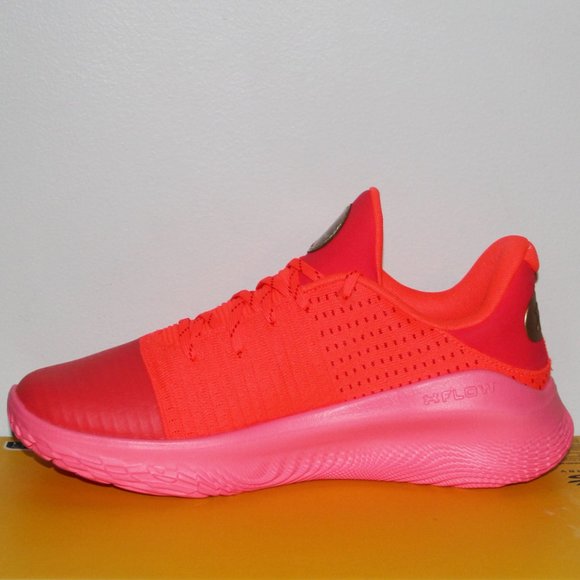 Under Armour Curry 4 Low FloTro Flooded Basketball Shoes Mens 9.5 - Picture 3 of 6